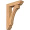 Ekena Millwork Legacy Slat Smooth Bracket w/ Offset Brace, Western Red Cedar, 7 1/2"W x 30"D x 42"H BKT0806X30X42LEC06SWR - alternate 1